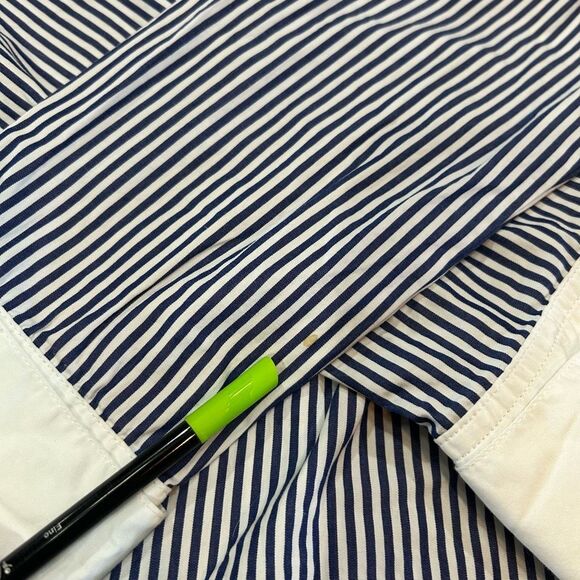 Gap Women’s Medium Fall 2024 Blue Stripe Dress - Picture 10 of 10